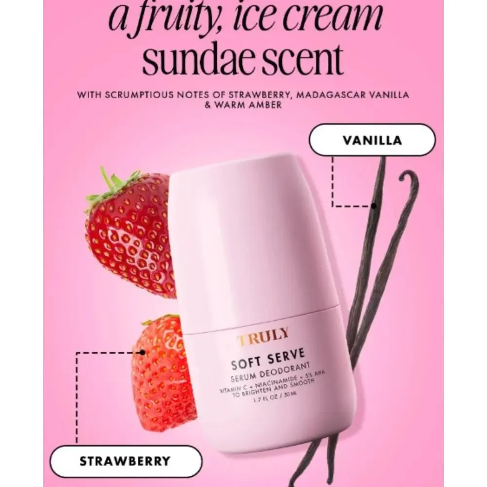 Truly $19 Soft Serve Serum Deodorant NEW